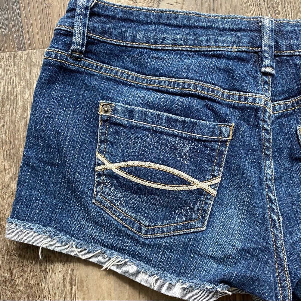 Distressed Jean Shorts - Picture 3 of 7